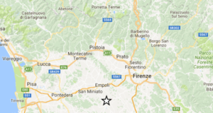 Firenze, terremoto oggi 13 gennaio 2017