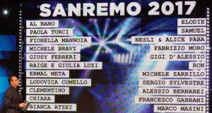 Programma serate del Festival di Sanremo 2017