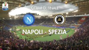 Stasera in tv su Rai2 Napoli - Spezia, ottavi di Coppa Italia