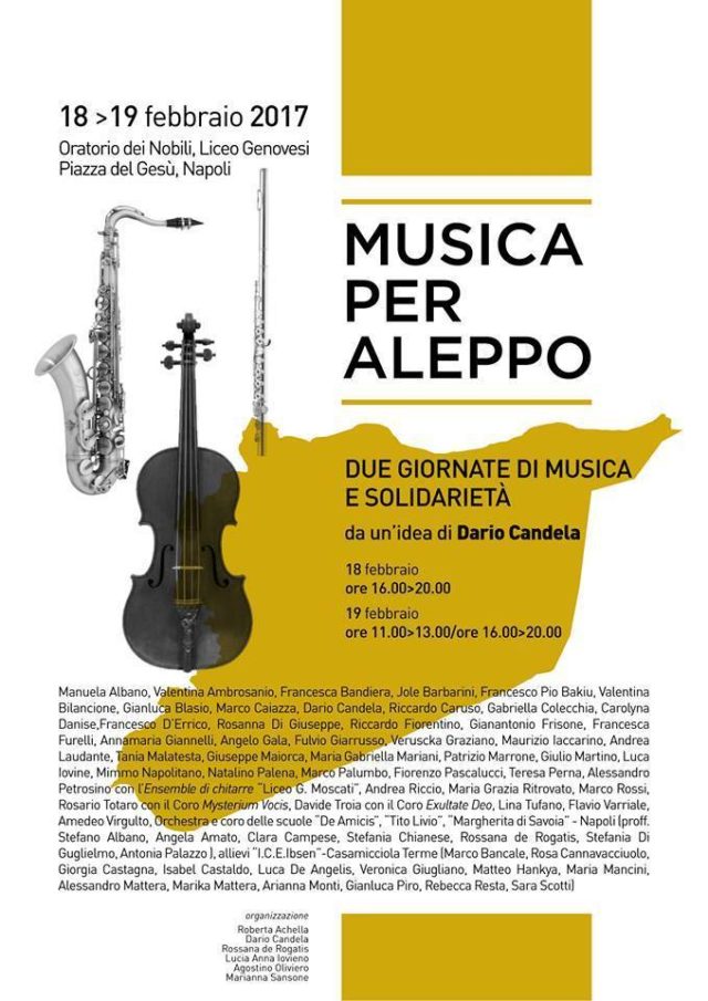 Locandina Musica per Aleppo