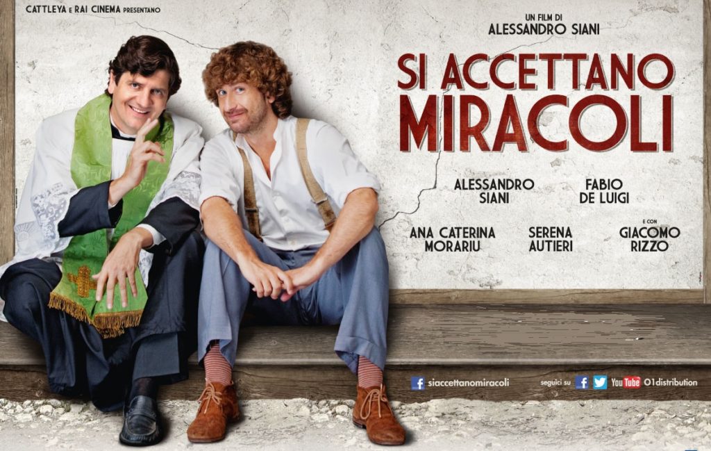 Si accettano miracoli, stasera in tv il film di Alessandro Siani