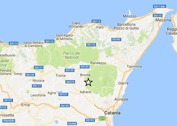 Terremoto ad Adrano, Catania