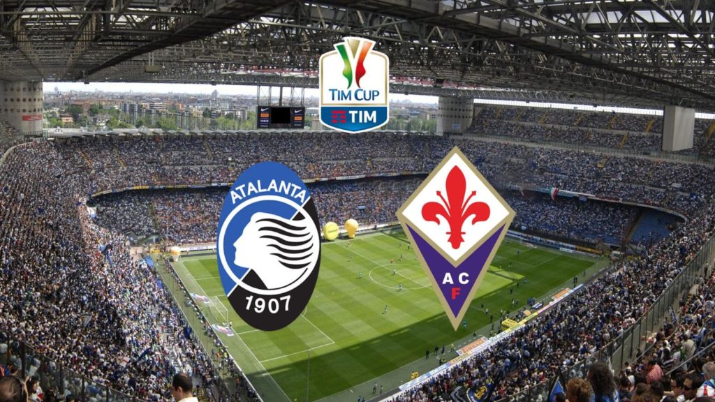 Stasera in tv Coppa Italia, Atalanta - Fiorentina