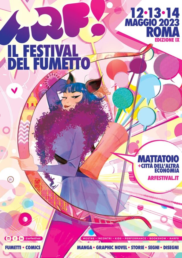 ARF 2023 festival fumetto Roma